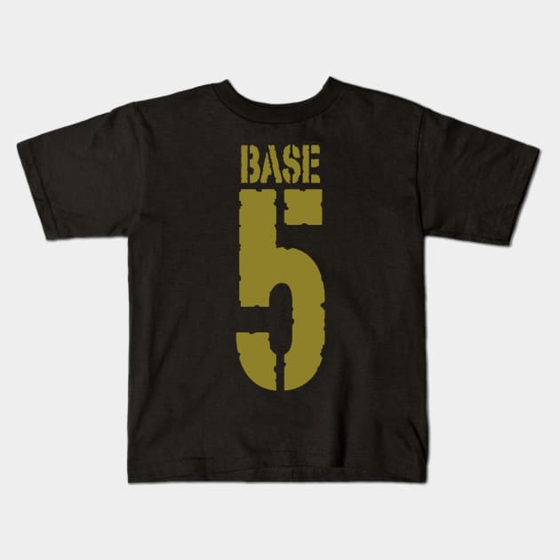 Base 5 Clothes Kids T-Shirt by MBK